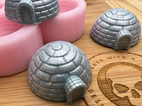 Igloo Wax Melt Silicone Mold - Designed with a Twist  - Top quality silicone molds made in the UK.