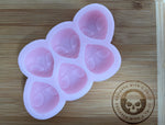 3d Alien Head Wax Melt Silicone Mold - Designed with a Twist  - Top quality silicone molds made in the UK.