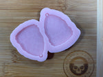 Easter Egg Earring Silicone Mold - Designed with a Twist  - Top quality silicone molds made in the UK.