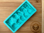 Turning Goddess Torso Snapbar Silicone Mold - Designed with a Twist  - Top quality silicone molds made in the UK.