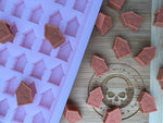3d Gingerbread House Scrape n Scoop Wax Silicone Mold - Designed with a Twist  - Top quality silicone molds made in the UK.