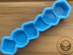 Math Rocks Mini Melt Snapbar Silicone Mold - Designed with a Twist  - Top quality silicone molds made in the UK.