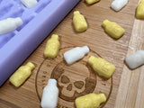 Laundry Bottle Scrape n Scoop Wax Tray Silicone Mold - Designed with a Twist  - Top quality silicone molds made in the UK.