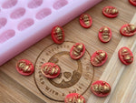 3d Santa Scrape n Scoop Wax Silicone Mold - Designed with a Twist  - Top quality silicone molds made in the UK.