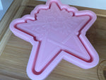 Pentagram Trinket Tray Silicone Mold - Designed with a Twist  - Top quality silicone molds made in the UK.