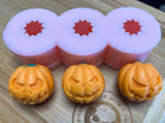3d Pumpkin Wax Melt Silicone Mold - Designed with a Twist  - Top quality silicone molds made in the UK.