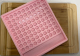Flower Scrape n Scoop Wax Tray Silicone Mold - Designed with a Twist  - Top quality silicone molds made in the UK.