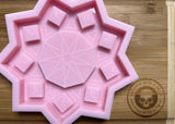 Mystic Spell Slot Tracker Silicone Mold - Designed with a Twist  - Top quality silicone molds made in the UK.