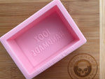 100% Handmade Soap Silicone Mold - Designed with a Twist  - Top quality silicone molds made in the UK.