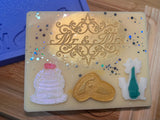 Wedding Slab Silicone Mold - Designed with a Twist - Top quality silicone molds made in the UK.
