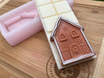 3d Gingerbread House Snapbar Silicone Mold - Designed with a Twist  - Top quality silicone molds made in the UK.